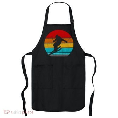 Retro Vintage Ski Apron