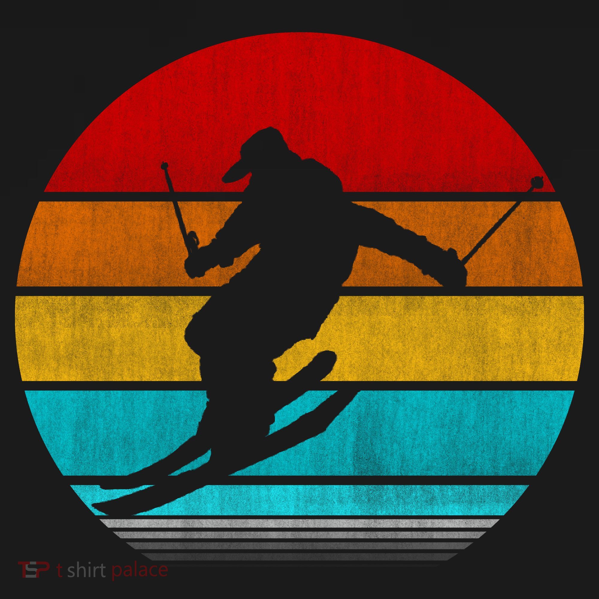 Retro Vintage Ski T-Shirt