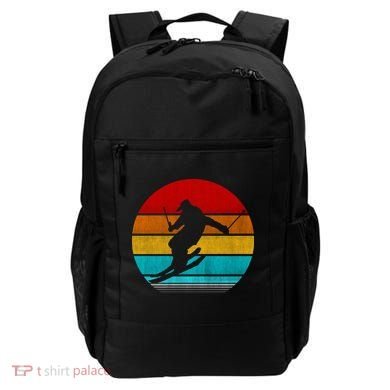 Retro Vintage Ski Backpack
