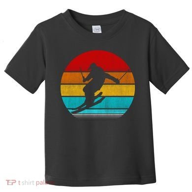 Retro Vintage Ski Toddler T-Shirt