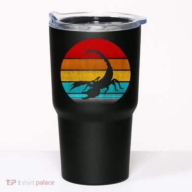 Retro Vintage Scorpion Tumbler