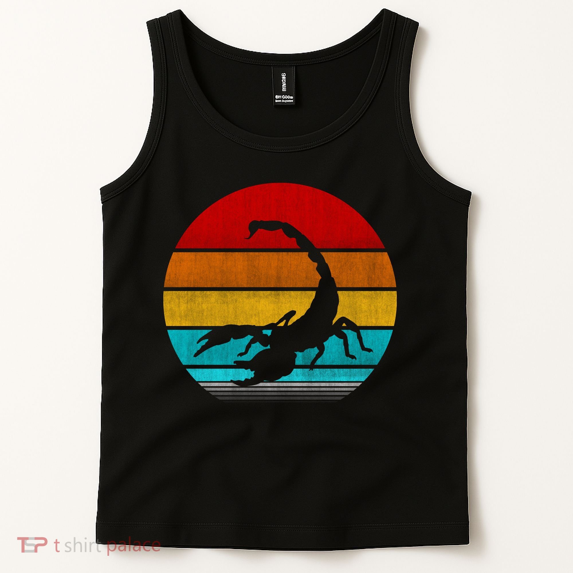 Retro Vintage Scorpion Tank Top