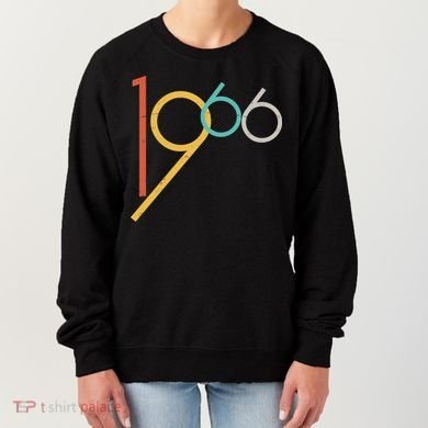 Retro Vintage Style 1966 60th Birthday Women's Sweatshirt