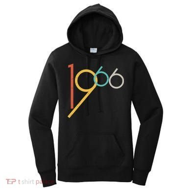 Retro Vintage Style 1966 60th Birthday Women's Hoodie