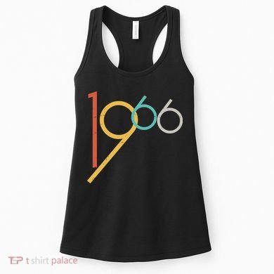 Retro Vintage Style 1966 60th Birthday Women's Tank Top