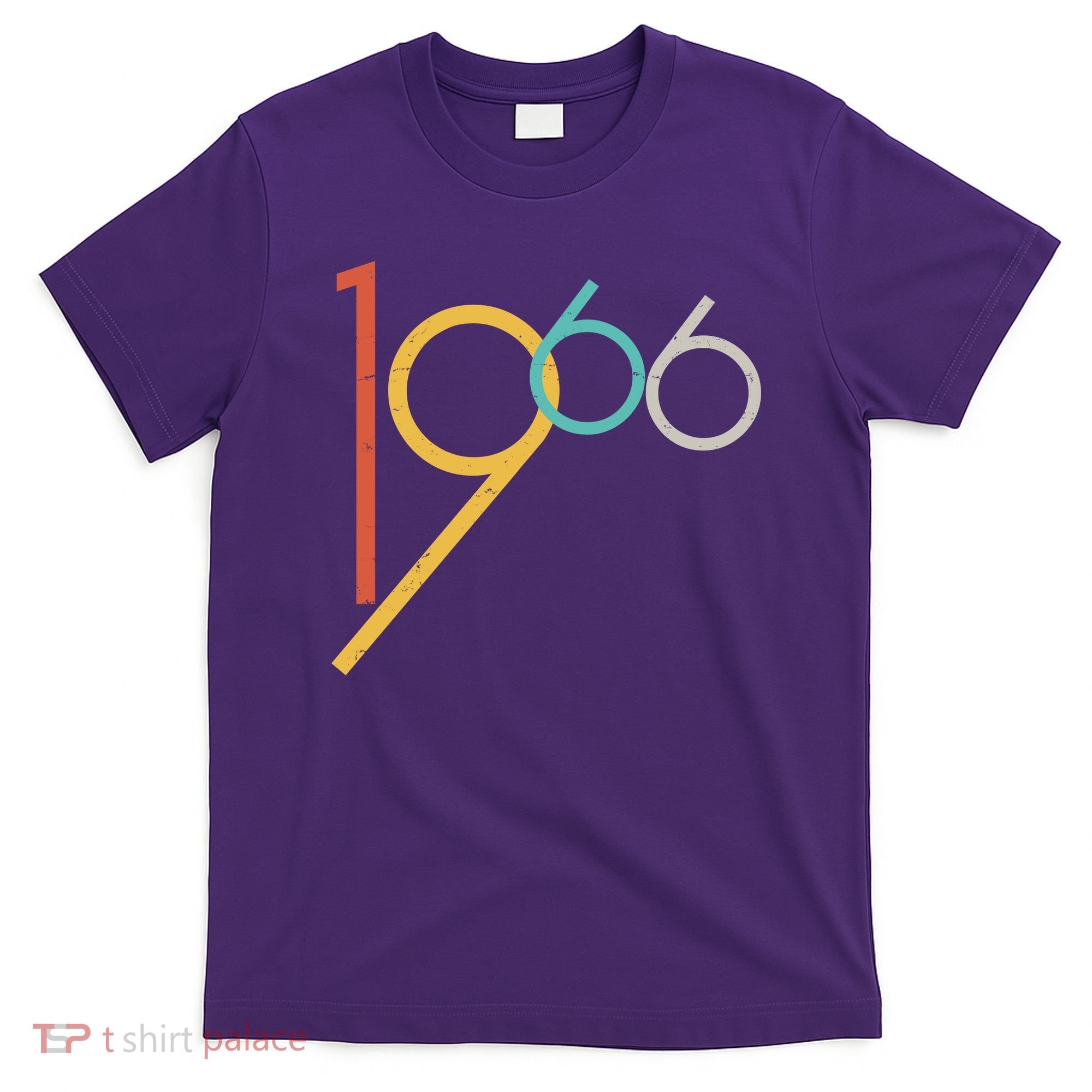 Retro Vintage Style 1966 60th Birthday T-Shirt