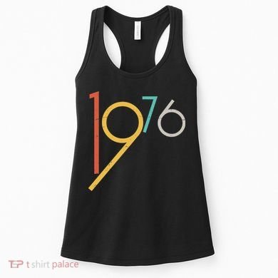 Retro Vintage Style 1976 50th Birthday Women's Tank Top