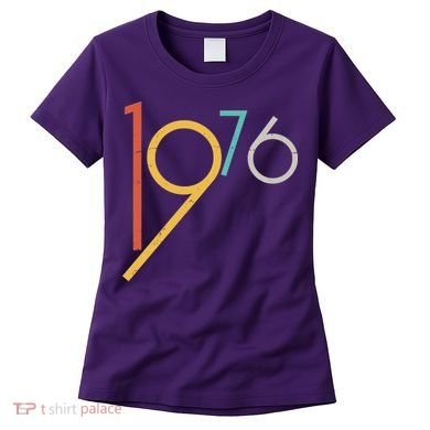 Retro Vintage Style 1976 50th Birthday Women's T-Shirt