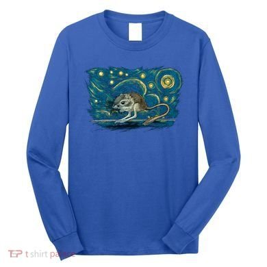 Retro Vintage Style Kangaroo Rat Cute Gift Long Sleeve Shirt