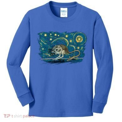 Retro Vintage Style Kangaroo Rat Cute Gift Kids Long Sleeve Shirt