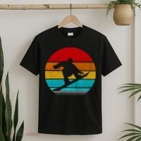 Retro Vintage Snowboard T-Shirt thumb 2
