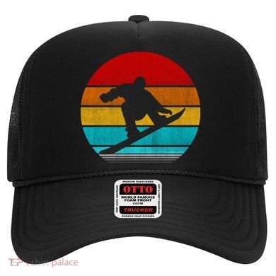 Retro Vintage Snowboard Hat