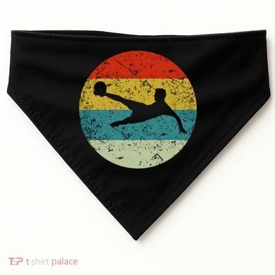 Retro Vintage Soccer USA-Made Doggie Bandana