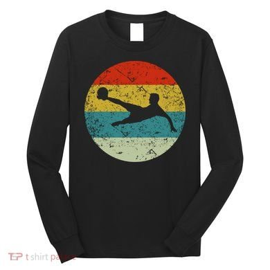 Retro Vintage Soccer Long Sleeve Shirt