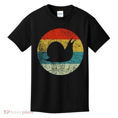 Retro Vintage Snail Kids T-Shirt