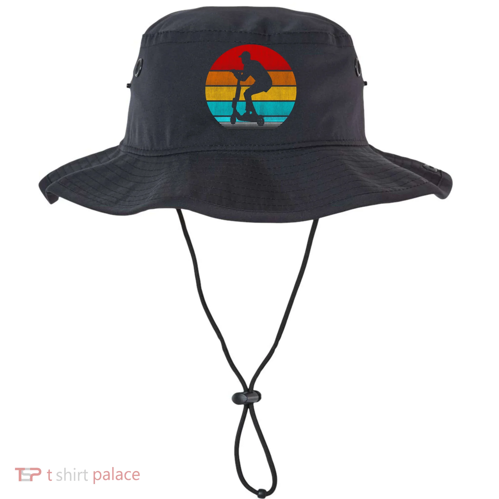 Retro Vintage Scooter Bucket Hat