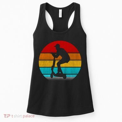 Retro Vintage Scooter Women's Tank Top
