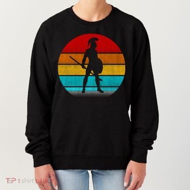 Retro Vintage Spartan Warrior Women's Sweatshirt