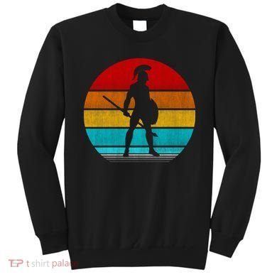 Retro Vintage Spartan Warrior Sweatshirt