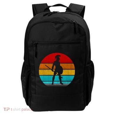 Retro Vintage Spartan Warrior Backpack