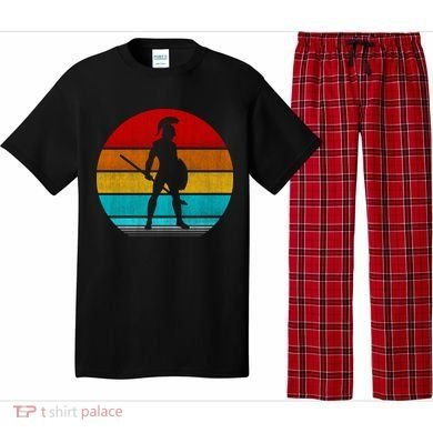 Retro Vintage Spartan Warrior Pajama Set