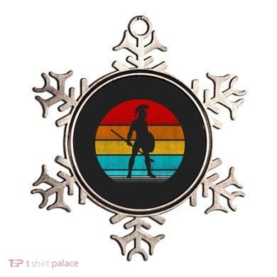 Retro Vintage Spartan Warrior Ornament