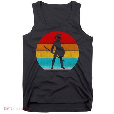 Retro Vintage Spartan Warrior Tank Top