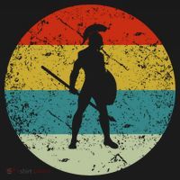 Retro Vintage Sparta T-Shirt thumb 7