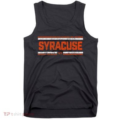 Retro Vintage Syracuse Ny Distressed Tank Top