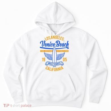 Retro Vintage Surf Venice Beach California Hoodie