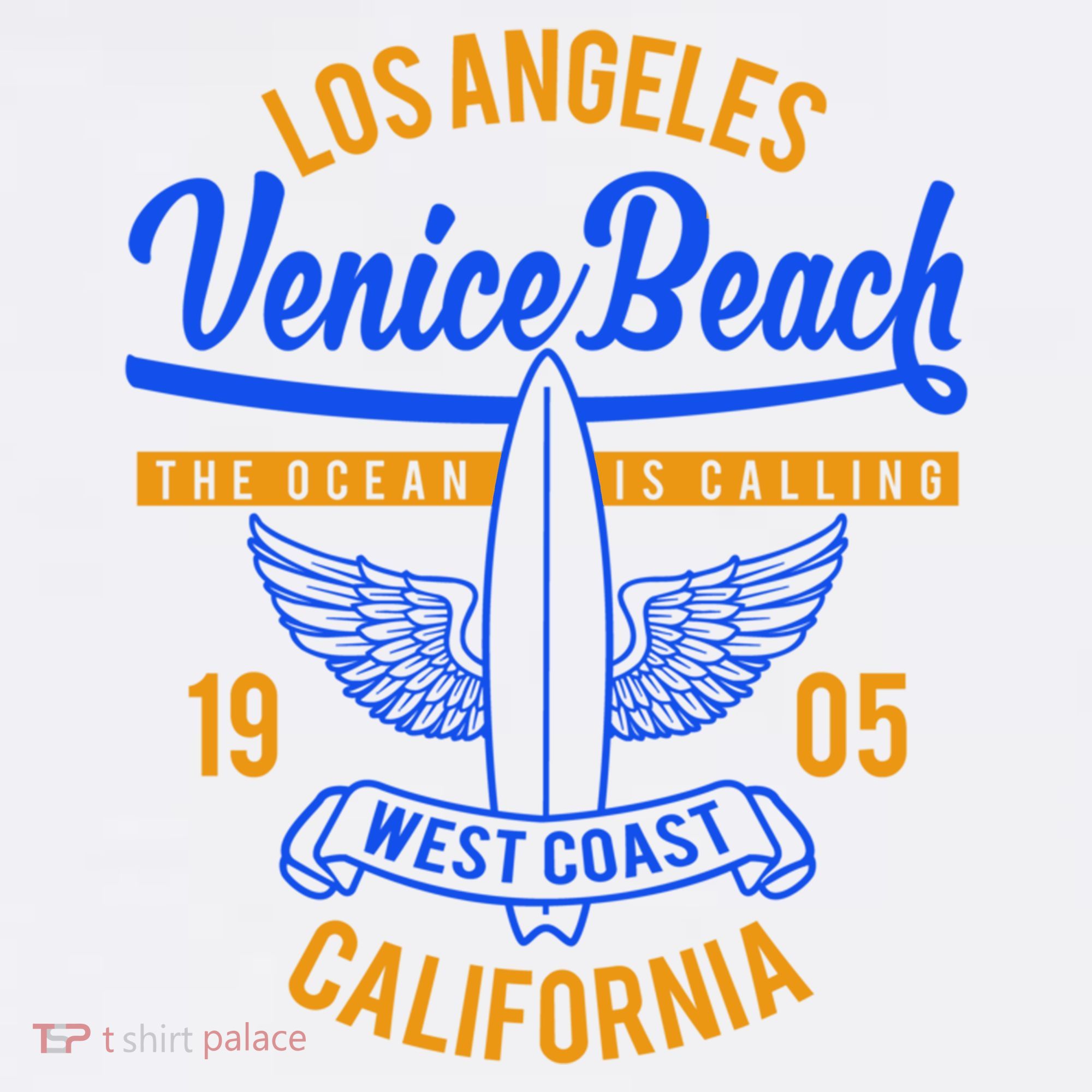 Retro Vintage Surf Venice Beach California T-Shirt