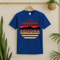 Retro Vintage Sedona Arizona Az Sunset Gift T-Shirt thumb 2