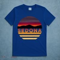 Retro Vintage Sedona Arizona Az Sunset Gift T-Shirt thumb 5