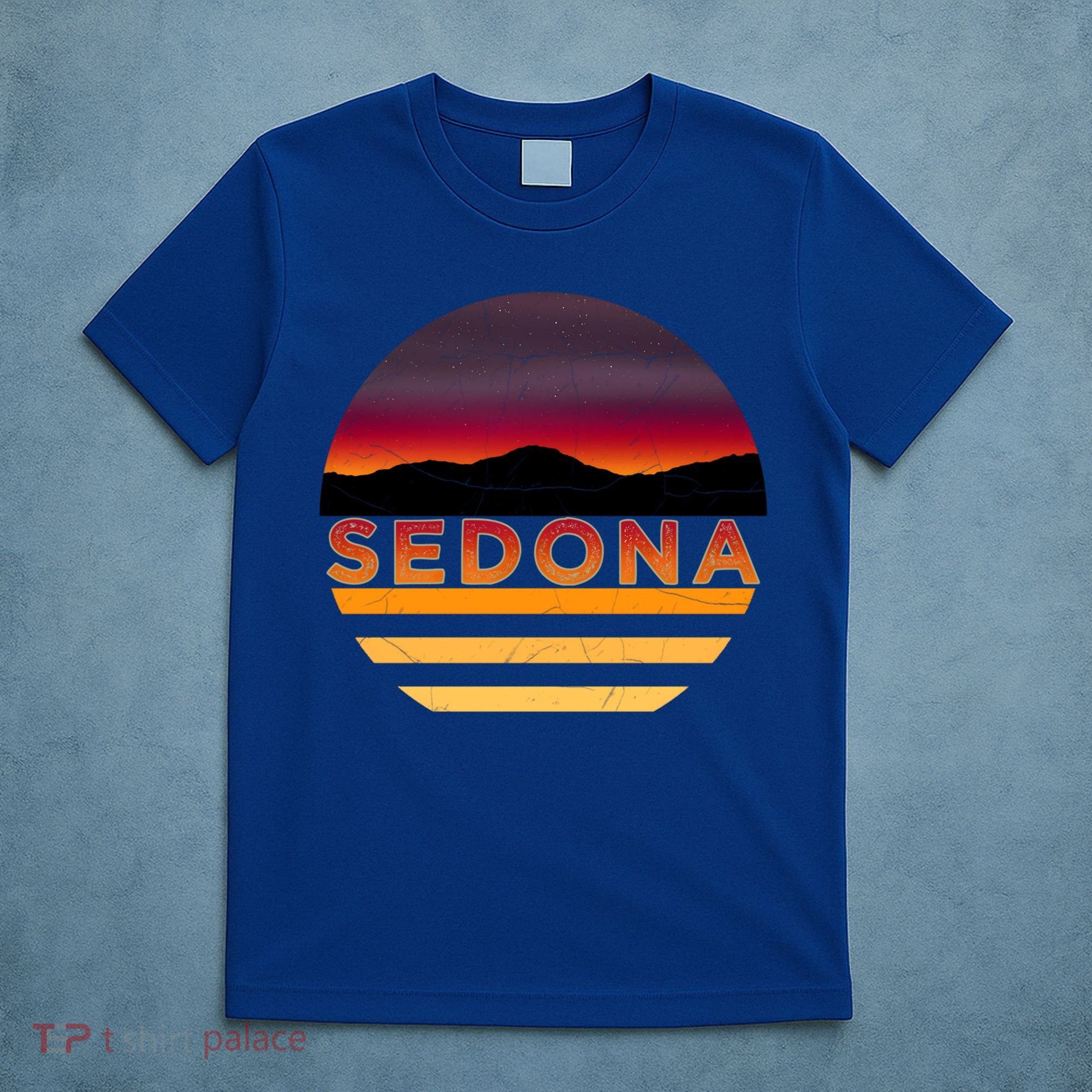 Retro Vintage Sedona Arizona Az Sunset Gift T-Shirt