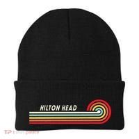 Retro Vacation Souvenir Hilton Head Island South Carolina Beanie thumb 0