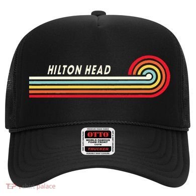 Retro Vacation Souvenir Hilton Head Island South Carolina Hat