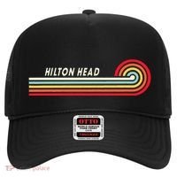 Retro Vacation Souvenir Hilton Head Island South Carolina Hat thumb 0