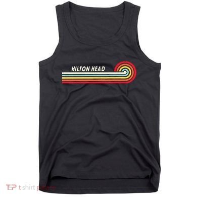 Retro Vacation Souvenir Hilton Head Island South Carolina Tank Top