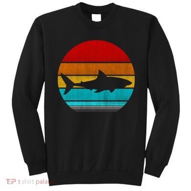 Retro Vintage Shark Sweatshirt