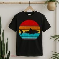 Retro Vintage Shark T-Shirt thumb 2