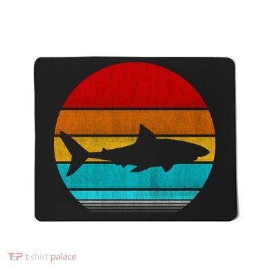 Retro Vintage Shark Mousepad