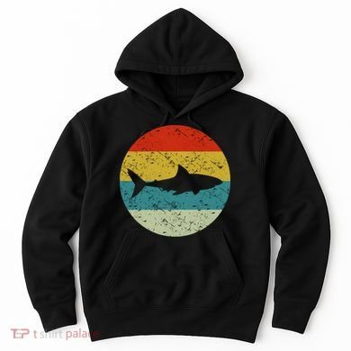Retro Vintage Shark Hoodie