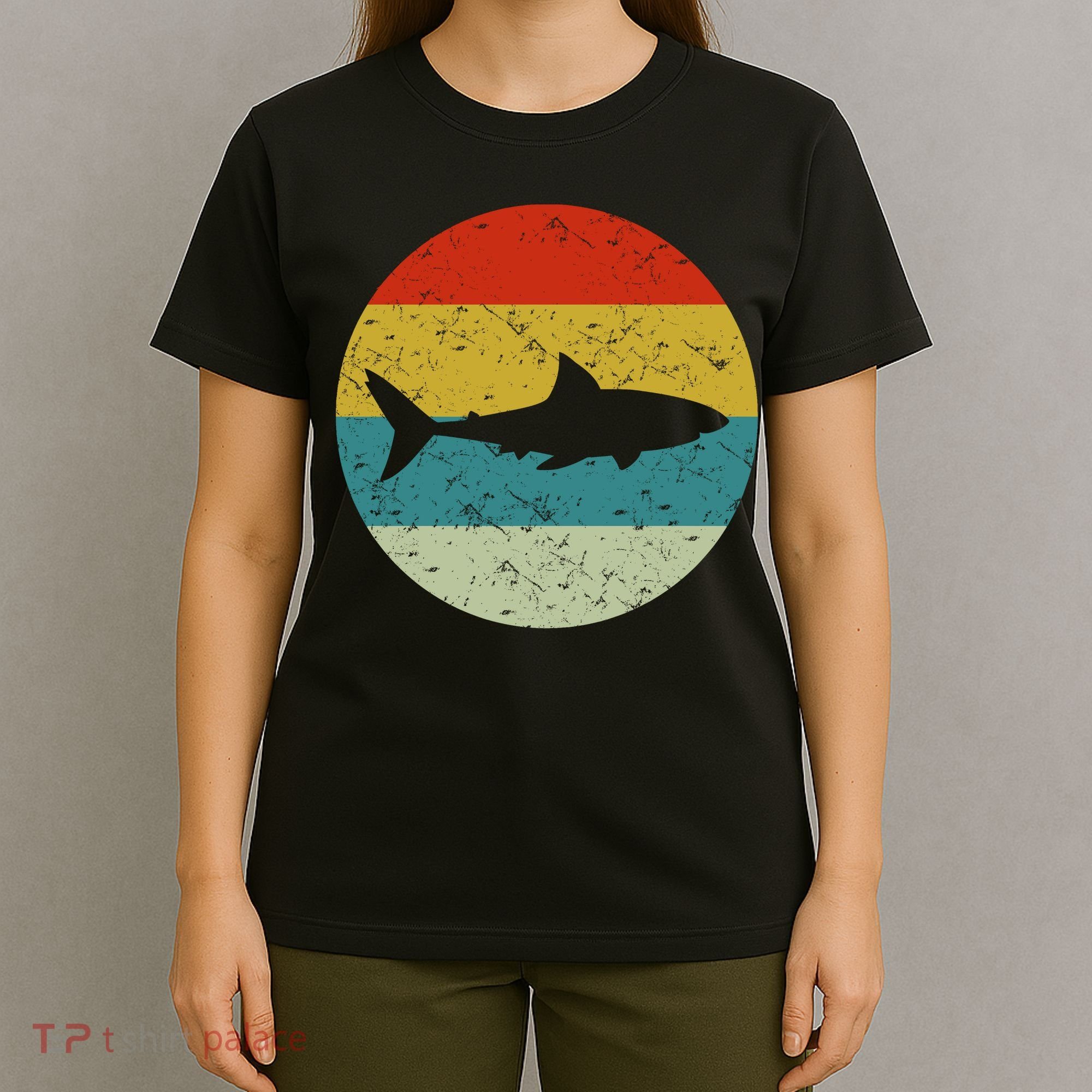 Retro Vintage Shark T-Shirt