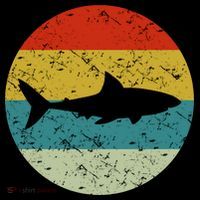 Retro Vintage Shark T-Shirt thumb 7