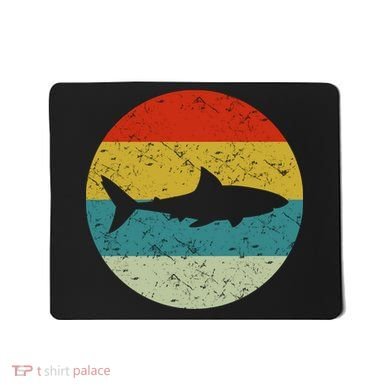 Retro Vintage Shark Mousepad