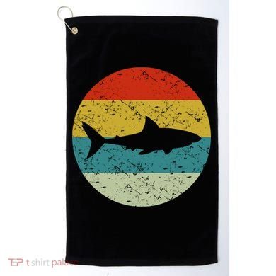 Retro Vintage Shark Golf Towel