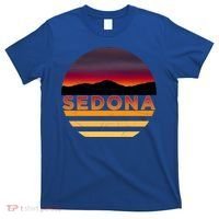 Retro Vintage Sedona Arizona Az Sunset Great Gift T-Shirt thumb 0