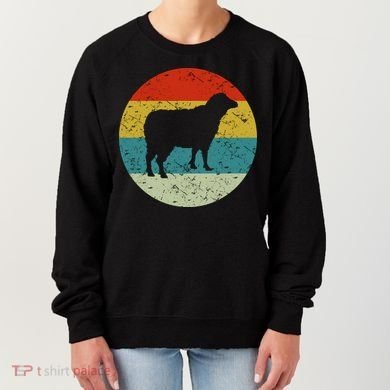 Retro Vintage Sheep Women's Sweatshirt