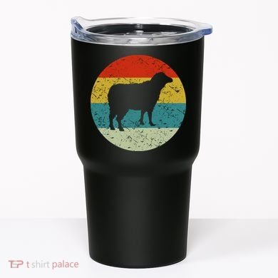 Retro Vintage Sheep Tumbler