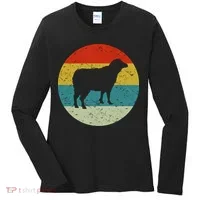 Retro Vintage Sheep Women's Long Sleeve Shirt thumb 0
